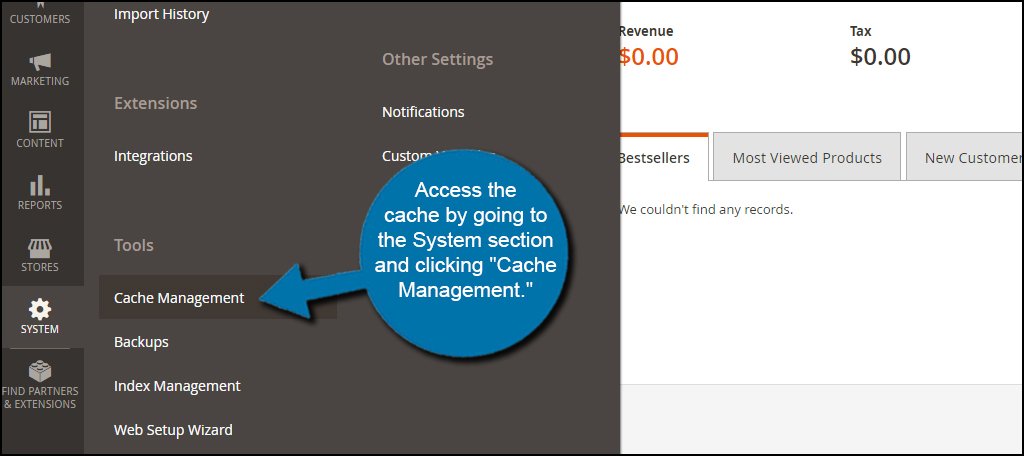 Cache Management Tool