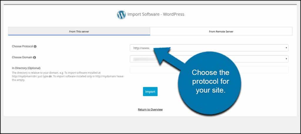 Choose Protocol