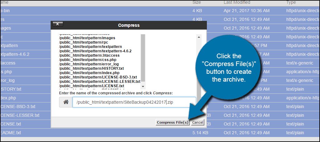 Compress Files