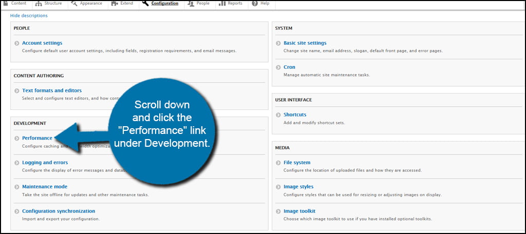 Drupal Cache Performance