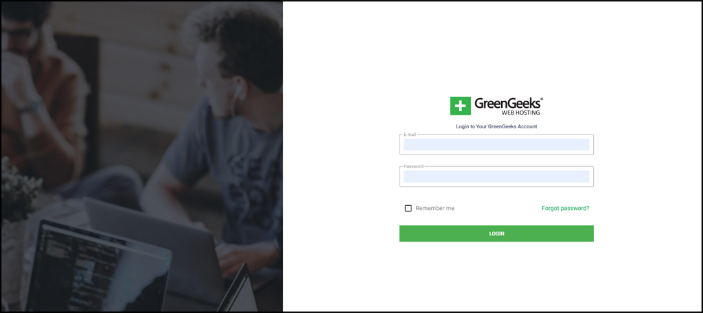 GreenGeeks Login