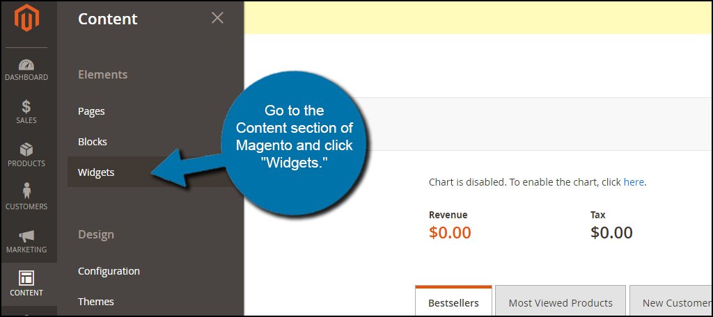 Magento Widgets