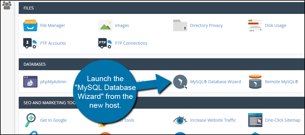 MySQL Database Wizard