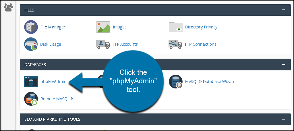 phpMyAdmin