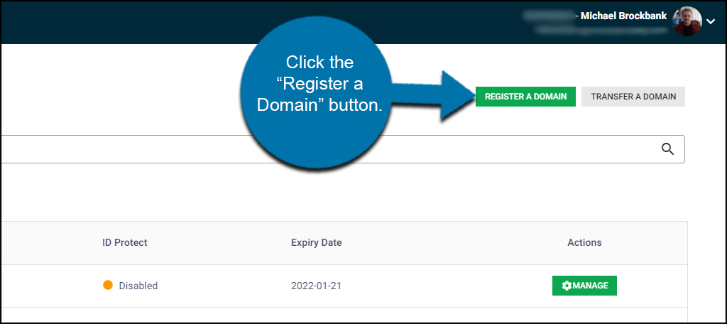 Register a Domain