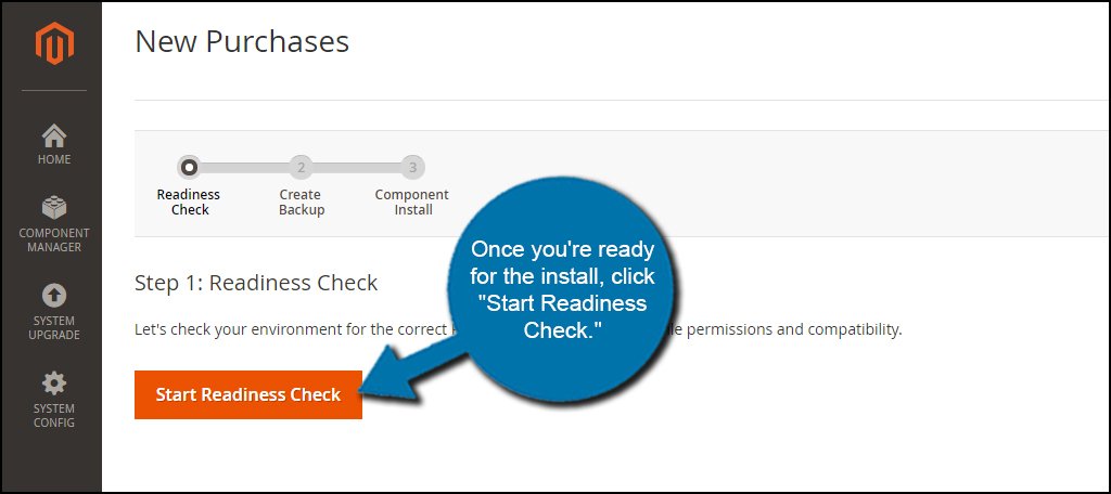 Start Readiness Check