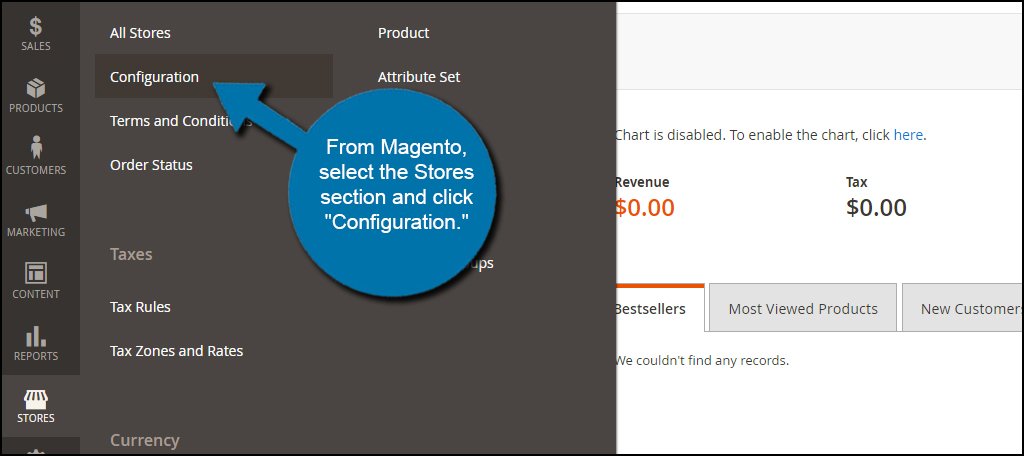 Store Configuration