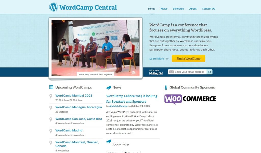 WordCamp Central