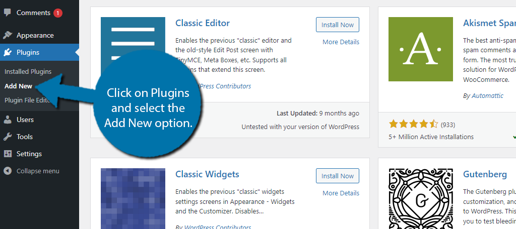 Add New plugin