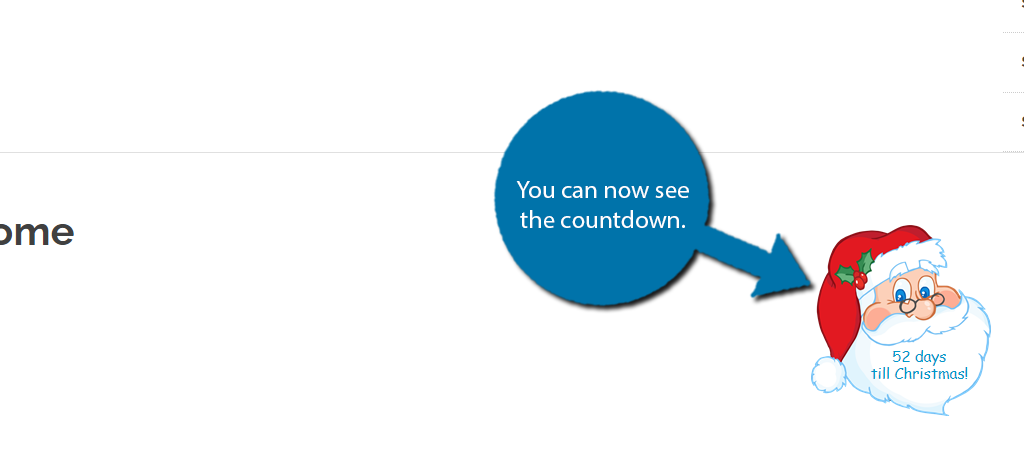 Christmas Countdown Widget for WordPress