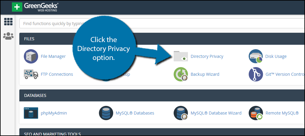 Directory Privacy