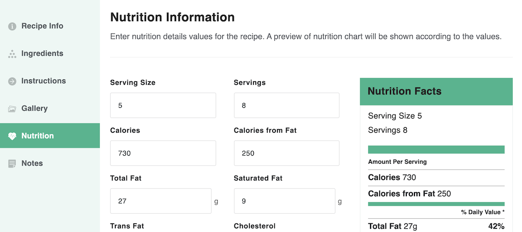 Nutrition