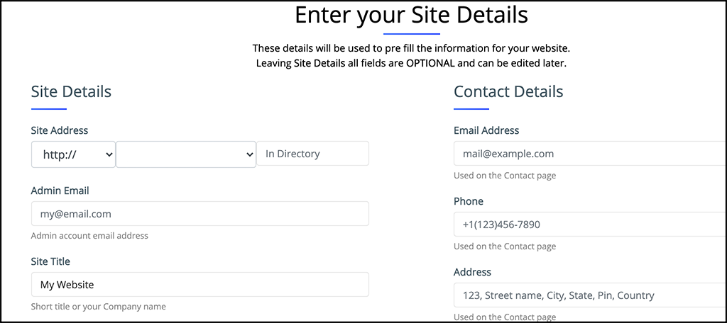 SitePad install details