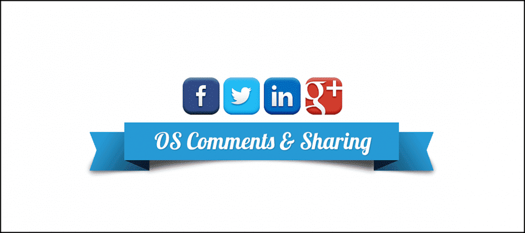 Social Comments and Sharing extension