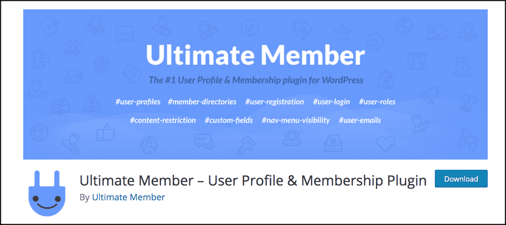 Ultimate member plugin